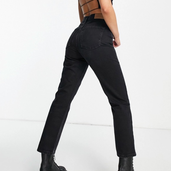 Topshop editor black straight jeans - Picture 4 of 4